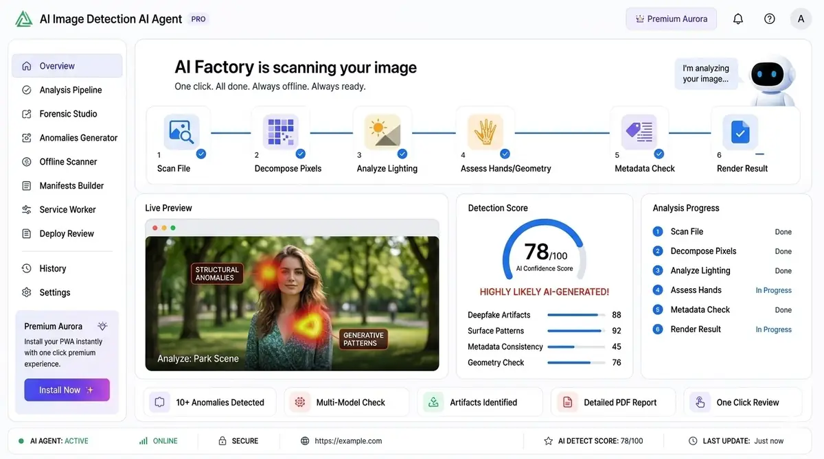 AI EU AI law intelligence dashboard — example of the AI tool dashboard software